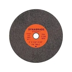 Dynabrade® 79813 Cut-Off Wheel, 4 in Dia Wheel x 1/32 in THK Wheel, 3/8 in Center Hole, Ceramic Alumina Abrasive