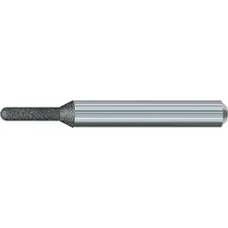 Emuge 1716.100309 1716 Grinding Burr, Round End, 1 mm Dia Head, 9 mm L of Cut, 50 mm OAL