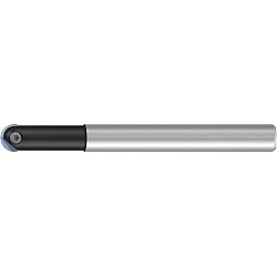Emuge 9017.080192 9017 Ball Nose Indexable Holder, 8 mm Dia Cutting, Steel