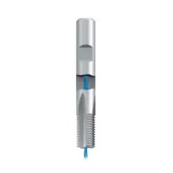 Emuge GF163101.9506 SHUR-THREADâ„¢ GF163101 GF Style Straight Flute Thread Mill With Axial Through Coolant, M10x0.5 Coarse/Fine Thread, 63 mm OAL, 3 Flutes, 8 mm Dia Shank