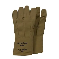 Enespro® G51KDQT14 Gloves, Universal, Multilayer DuPont™ Nomex®/Kevlar®, Resists: Flame, 65 cal/sq-cm Max Arc Flash Protection, ASTM F1506, CAT 4, CSA Z462, NFPA 70E, OSHA 1910.269