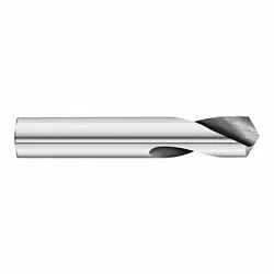 Fullerton 15352 General Purpose Single End Standard Length NC Spotting Drill, 3/16 in Dia, 2-1/2 in OAL, Solid Carbide, FC7