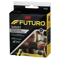 FUTURO⢠7100157279 01036ENR Adjustable Support, Adjustable, Black