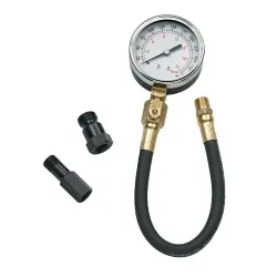 GEARWRENCH® 2428D Compression Tester, 0 to 300 psi, 3 Pieces, Brass/Rubber