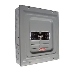 Generac® Power Systems 6333 Manual Single-Load Transfer Switch, 125/250 V, 60 A, 15000 W Power Rating, NEMA 1 Enclosure