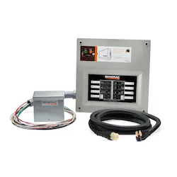 Generac® HOMELINK™ G0098550 Manual Transfer Switch Kit, 120/240 V, 50 A, 12000 W Power Rating, 16 Circuits, NEMA 1 Enclosure
