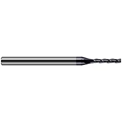 Harvey Tool 836978-C3 Center Cut Long Length Miniature End Mill, 0.078 in Dia Cutter, 5/16 in Length of Cut, (4) Flutes, 1/8 in Dia Shank, 2-1/2 in OAL, AlTiN