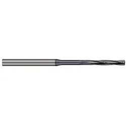 Harvey Tool RRH0100-C3 Miniature Reamer, 0.01 in Dia x 1-1/2 in OAL, 1/8 in Dia Shank Straight Shank, Spiral Flute