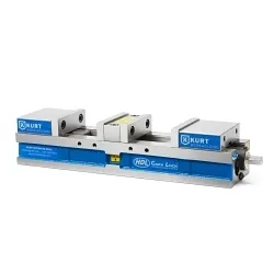 Kurt 4" Double Station Vise - English - HDL4 - Hard Jaws