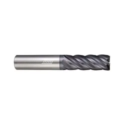 Helical Solutions 34287 HEV-5 Center Cut Imperial Variable Pitch Corner Radius End Mill, 1/2 in Dia Cutter, 0.03 in Corner Radius, 1-1/4 in Length of Cut, 5 Flutes, 1/2 in Dia Shank, 5 in OAL, Aplus