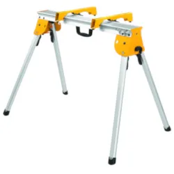 DeWALT® DWX725B Heavy Duty Work Stand, For Use With DeWALT® Miter Saw, 5 in W Work Surface, 1000 lb, 36 in W x 32 in H Extended, 36 in W x 7 in H Folded