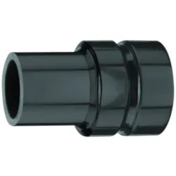 DeWALT® DWV9170 Vacuum Adapter, 1-1/4 in, 8.2 in L, For Use With DWV9000 Universal Connector and DeWALT® Dust Extractor, Black