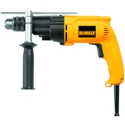 DeWALTĀ® DW505 Dual Range Heavy Duty Lightweight VSR Hammer Drill, 1/2 in Keyed Chuck, 120 V AC, 13 in OAL