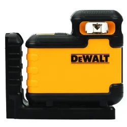 DeWALT® DW03601CG Self-Leveling Cross-Line Laser, 80 ft Measuring, 1/8 in at 30 ft Accuracy, 360 deg Horizontal Auto Leveling, 6 V DC AA Battery