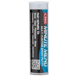 CRC® 14071 Minute Mend™ Non-Flammable Epoxy Putty, 2 oz Stick, Putty Form, Green/White, 1.9