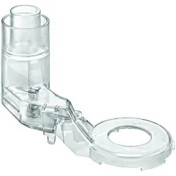 DeWALT® DNP616 Plunge Dust Collection Adapter, For Use With DWP611 and DWP611PK Fixed Base Unit Compact Router, Lexan® Plastic, Clear