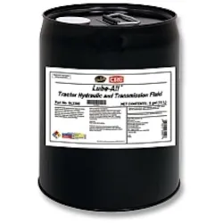 Sta-LubeĀ® 1007793 Lube-All Non-Flammable Tractor Hydraulic/Transmission Fluid, 5 gal Pail, Petroleum Odor/Scent, Amber, Liquid/Viscous Form