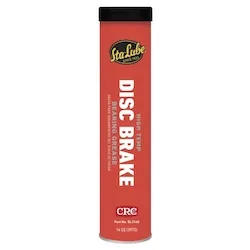 Sta-Lube® SL3160 Disc Brake High Temperature Non-Flammable Wheel Bearing Grease, 14 oz Cartridge, Semi-Solid to Solid Grease, Dark Gray, Faint/Mild Petroleum