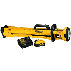 DeWALT® 20V MAX* MATRIX™ DCL079R1 Cordless Tripod Light Kit, LED Lamp, 20 V DC