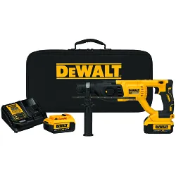 DeWALT® DCH133M2 Brushless Cordless Rotary Hammer Kit, 1 in SDS Plus® Chuck, 20 V DC, 0 to 1500 rpm No-Load, Li-Ion Battery