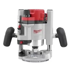 MilwaukeeĀ® 5615-24 Double Insulated Multi-Base Electric Router Kit, Rocker Switch, 1/4 in, 1/2 in Chuck, 1-3/4 hp, 120 VAC/VDC