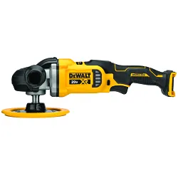 DeWALT® DCM849B Cordless Rotary Polisher, 7 in Dia Pad, 5/8-11 Arbor/Shank, 20 V DC, Li-Ion Battery