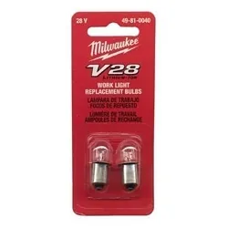 Milwaukee® 49-81-0040 Replacement Work Light Bulb, 4.76 W, LED Bulb, Bayonet Base, Tubular Shape