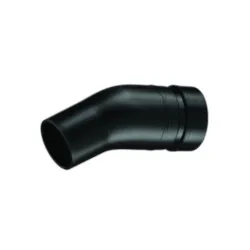 DeWALT® DWV9150 Angled Adapter, 9-1/4 in L, 35 mm, For Use With DWV9000 Universal Connector and DeWALT® Dust Extractor, Black