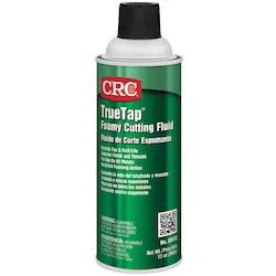CRCĀ® 03410 TrueTapĀ® Foaming Flammable Oily Cutting Fluid, 16 oz Aerosol Can, Slight Petroleum Odor/Scent, Liquid/Viscous Form, Clear
