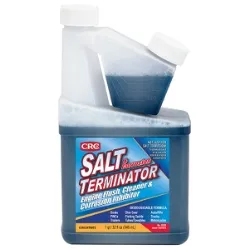 CRCĀ® SX32 Salt TerminatorĀ® Non-Flammable Water Based Engine Flush and Cleaner/Corrosion Inhibitor, 32 oz Bottle, Liquid, Blue, Mild