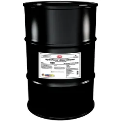 CRC® HydroForce® 14427 HydroForce® Non-Flammable Professional Strength Glass Cleaner, 55 gal Drum, Ammonia Odor/Scent, Blue, Liquid Form