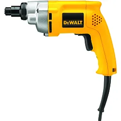 DeWALTĀ® DW281 Heavy Duty VSR Screwdriver, 132 in-lb Torque, 120 V AC, 12.8 in OAL