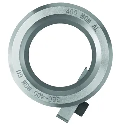 DeWALT® DCE15113 Quick-Release Cable Stripper Bushing, For Use With DCE151 XR® Cordless Cable Stripper, 400 kcmil Aluminum, 350 to 400 kcmil Copper Cable, 0.838 in ID Max, 70 mil THK Jacket, XHHW AL Cable