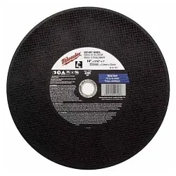 Milwaukee® 49-94-1285 Type 1 Cut-Off Wheel, 12 in Dia x 1/8 in THK, 1 in Center Hole, C24T Grit, Silicon Carbide Abrasive