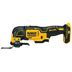 DeWALT® 20V MAX* DCS354B Brushless Compact Cordless Oscillating Multi-Tool, 0 to 18000 opm Speed, 20 V, Li-Ion Battery, Yes, Tool Only