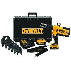DeWALTĀ® 20V MAX* DCE200M2K Cordless Press Tool Kit, 4 in Capacity, 4 ton, 20 V, Li-Ion Battery