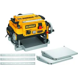 DeWALTĀ® DW735X Thickness Planer, 13 in W Cutting, 1/8 in Depth of Cut, 20000/10000 rpm Speed, 2 hp, 120 V AC, Tool Only