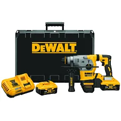 DeWALT® DCH293R2 Cordless Rotary Hammer Kit With 6 Ah Battery, 1-1/8 in SDS Plus® Chuck, 0 to 4480 bpm, 0 to 1000 rpm No-Load, 13.78 in OAL