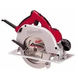 Milwaukee® TILT-LOK 6390-20 Corded Circular Saw, 7-1/4 in Dia Blade, 5/8 in Arbor/Shank, 1-13/16 in at 45 deg, 1-11/16 in at 50 deg, 2-7/16 in at 90 deg Cutting, Right Blade Side