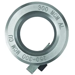 DeWALT® DCE15110 Quick-Release Cable Stripper Bushing, For Use With DCE151 XR® Cordless Cable Stripper, 300 kcmil Aluminum, 250 to 300 kcmil Copper Cable, 0.744 in ID Max, 70 mil THK Jacket, XHHW AL Cable