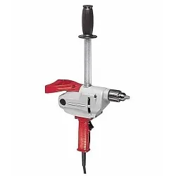 Milwaukee® 1610-1 Compact Grounded Electric Drill, 1/2 in Keyed Chuck, 120 VAC, 650 rpm Speed, 12-1/4 in OAL