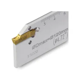 Ingersoll 2300101 Parting Blade, Double End, TGB 32 Blade, Insert Compatibility: EDG-33B Insert Extractor