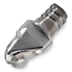 Ingersoll 2900191 46B-P - Ball Nose for Aluminum Chip Surfer Tip Insert, ANSI Code: 46B-2520TQRC04-P IN05S, 0.125 in Corner Radius, (3) Flutes