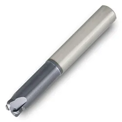 Ingersoll 2944250 47ARA - Hi-Feed End Mill Round Hi-Feed End Mill, 5 mm Dia Cutter, 0.3 mm Length of Cut, (2) Flutes, 6 mm Dia Shank, 57 mm OAL