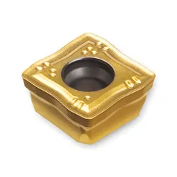 Ingersoll QUAD-TWISTâ„¢ 5524209 4-Corner Drill Insert With Coolant Through, Squared Shape, Material Grade: M/P/S, SOMT Insert, 0.156 in THK, For Use On Alloy Steels, Low Carbon, Low Alloy Steels, Mold Steels and Stainless Steel