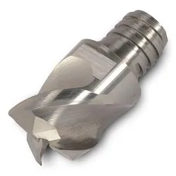 Ingersoll 2900792 46D-P - 90° End Mill Tip for Aluminum Chip Surfer End Mill Tip, ANSI Code: 46D-1075TURD02-P IN05S, 0.02 in Corner Radius, (3) Flutes
