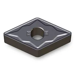 Ingersoll 6112362 DNMG KT Chipbreaker Turn Insert, ANSI Code: DNMG150412KT, DNMG Insert, 15 Insert, 55 deg Rhombic Shape, Negative Rake