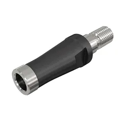 Iscar 3110641 Modular Reduction & Extension, M10 Shank Connection, Threaded Shank, 0.512 in Dia Nose, 1.575 in Projection