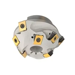 Iscar 3139158 T4--SM Conical Shell Mill, 50 mm Dia Cutting, Right Hand Cutting, 33.2 mm L of Cut, (3) Flutes