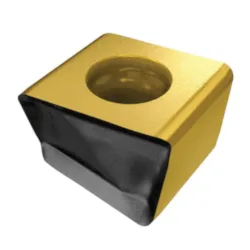 Iscar 5606005, ISO 13399,, ANSI HTP LNHT 1006 ETR BALLPLUS 4-Cutting Edge Tangentially Clamped Milling Insert, HTP Insert, 1006 Insert, Manufacturer's Grade: IC830
